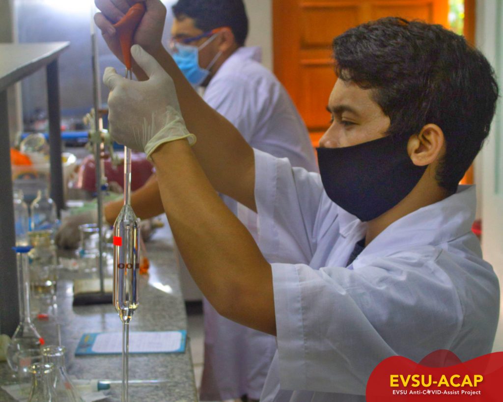 EVSU’s chemists formulate disinfectants, sanitizers