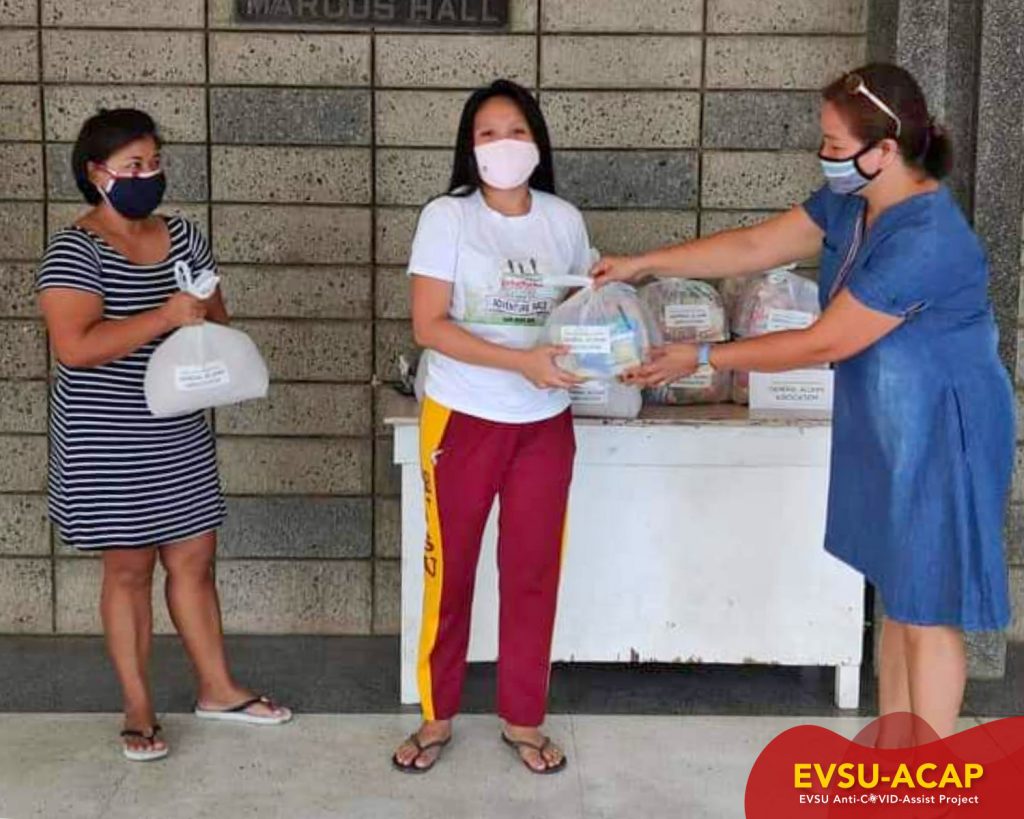 EVSU GAA aids more stranded students during city quarantine