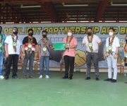 Turn-over of the 2-STOREY 4-CLASSROOMS building from TINGOG PARTYLIST (worth 9M) and the first CAMPUS VISIT of the UNIVERSITY PRESIDENT