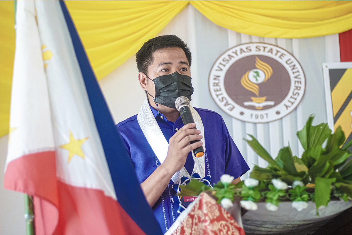 President De Paz visits EVSU Dulag Campus • Eastern Visayas State ...