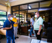 The University President conveyed his gratitude to the Honorable Mayor of Burauen for the unceasing support given to Burauen Campus