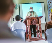 The University President conveyed his gratitude to the Honorable Mayor of Burauen for the unceasing support given to Burauen Campus