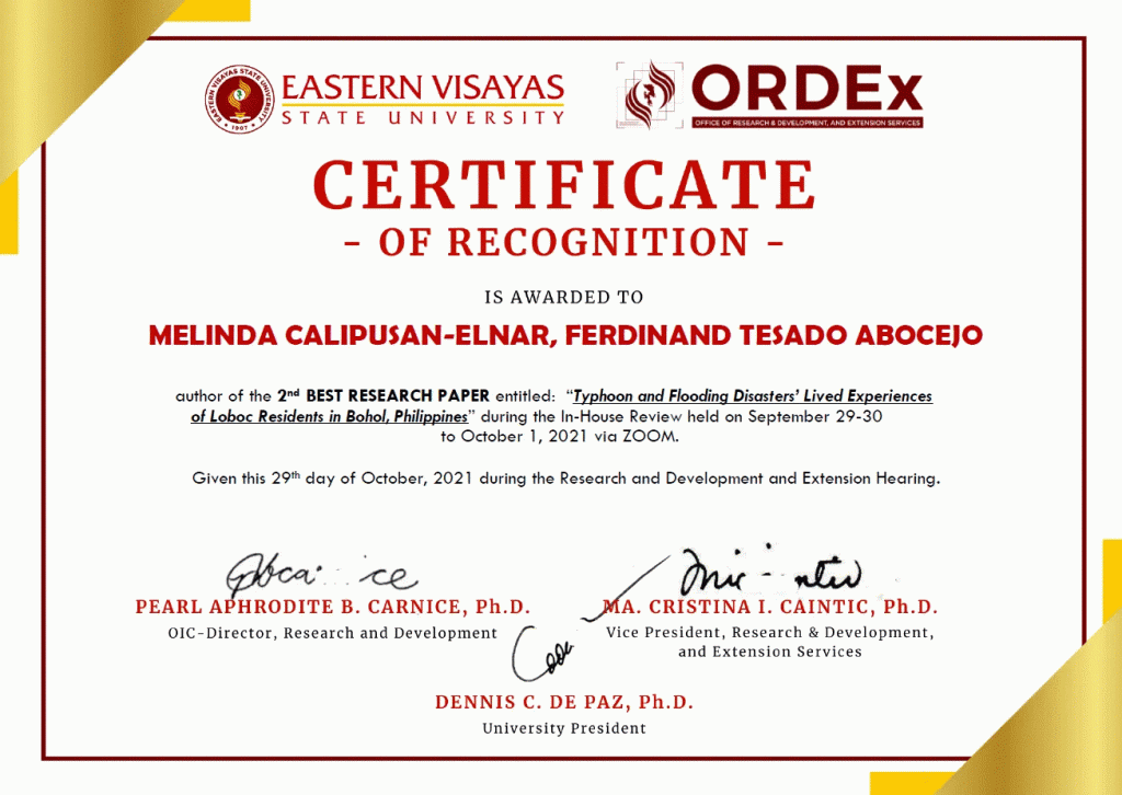 ORDEx declares In-House Review Winners