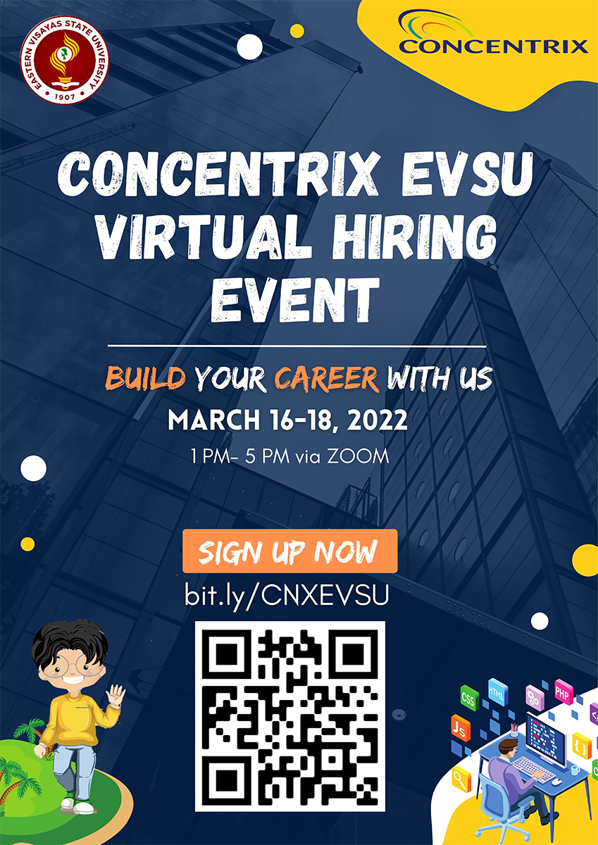 Concentrix EVSU Vitual Hiring Event