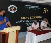 EVSU-Main Fortifies Extension Programs through MOA Signing with Stakeholders