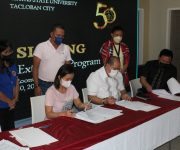 EVSU-Main Fortifies Extension Programs through MOA Signing with Stakeholders