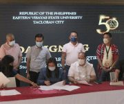 EVSU-Main Fortifies Extension Programs through MOA Signing with Stakeholders