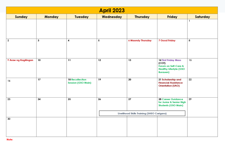 Gonzaga Academic Calendar 2023 Recette 2023