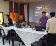 SSS conduct Service on Wheels for EVSU employees