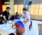 SSS conduct Service on Wheels for EVSU employees