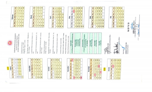 Calendar of Activities (A.Y. 2025-2026)