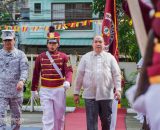 EVSU community extends a ceremonial welcome to University President Dr. Dennis C. de Paz