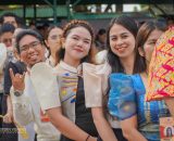 EVSU community extends a ceremonial welcome to University President Dr. Dennis C. de Paz