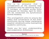 EVSU shifts to Synchronous Online Modality Temporarily