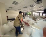 EVSU conducts campus-wide fogging as preventive measure against Dengue