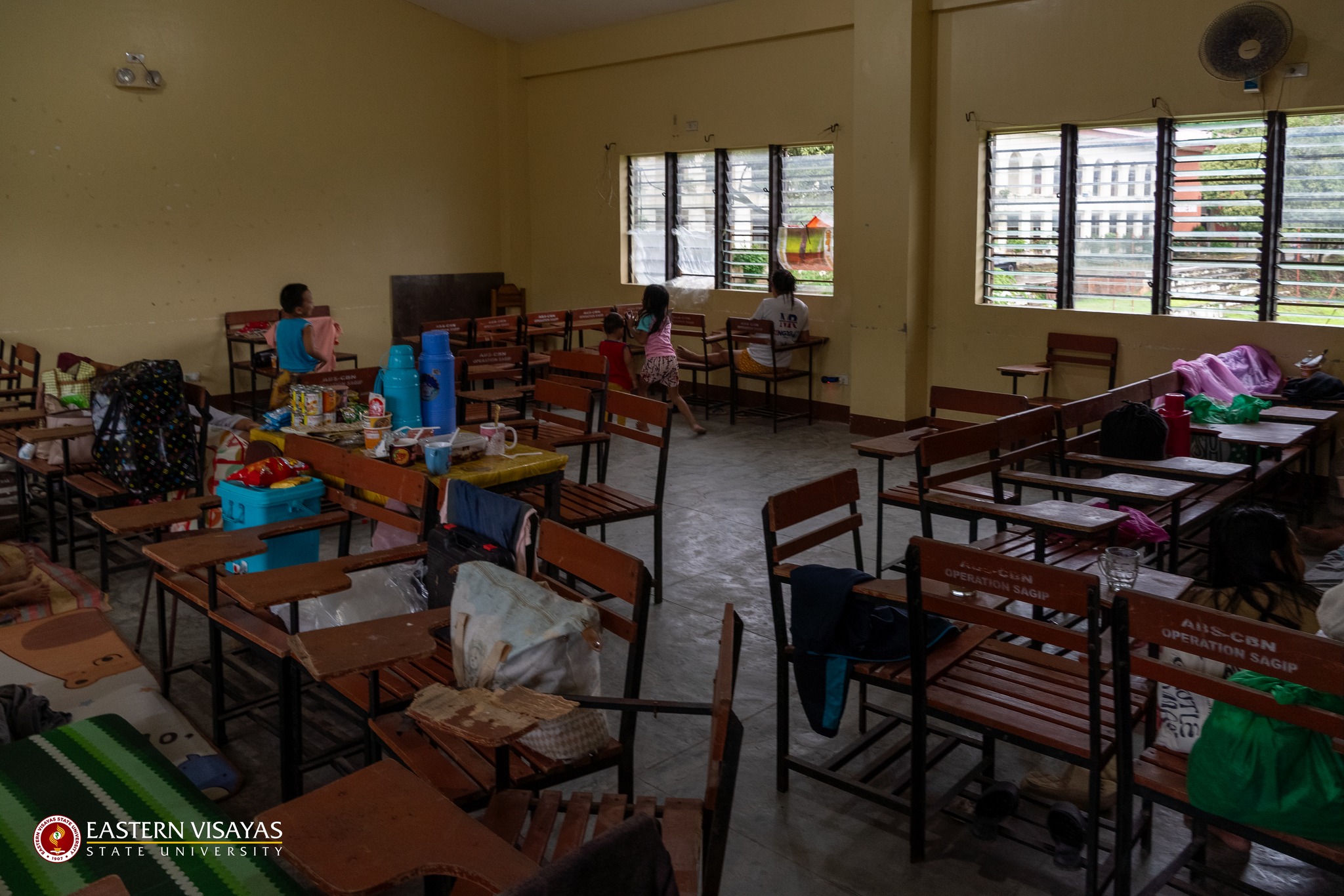EVSU Opens Its Doors to Typhoon Uwan Evacuees