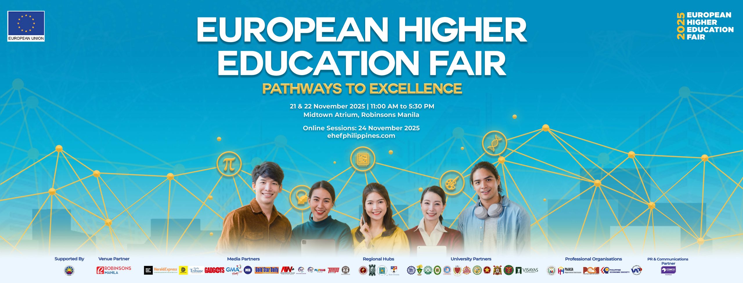 EVSU joins European Higher Education Fair 2025 as Visayas Regional Hub