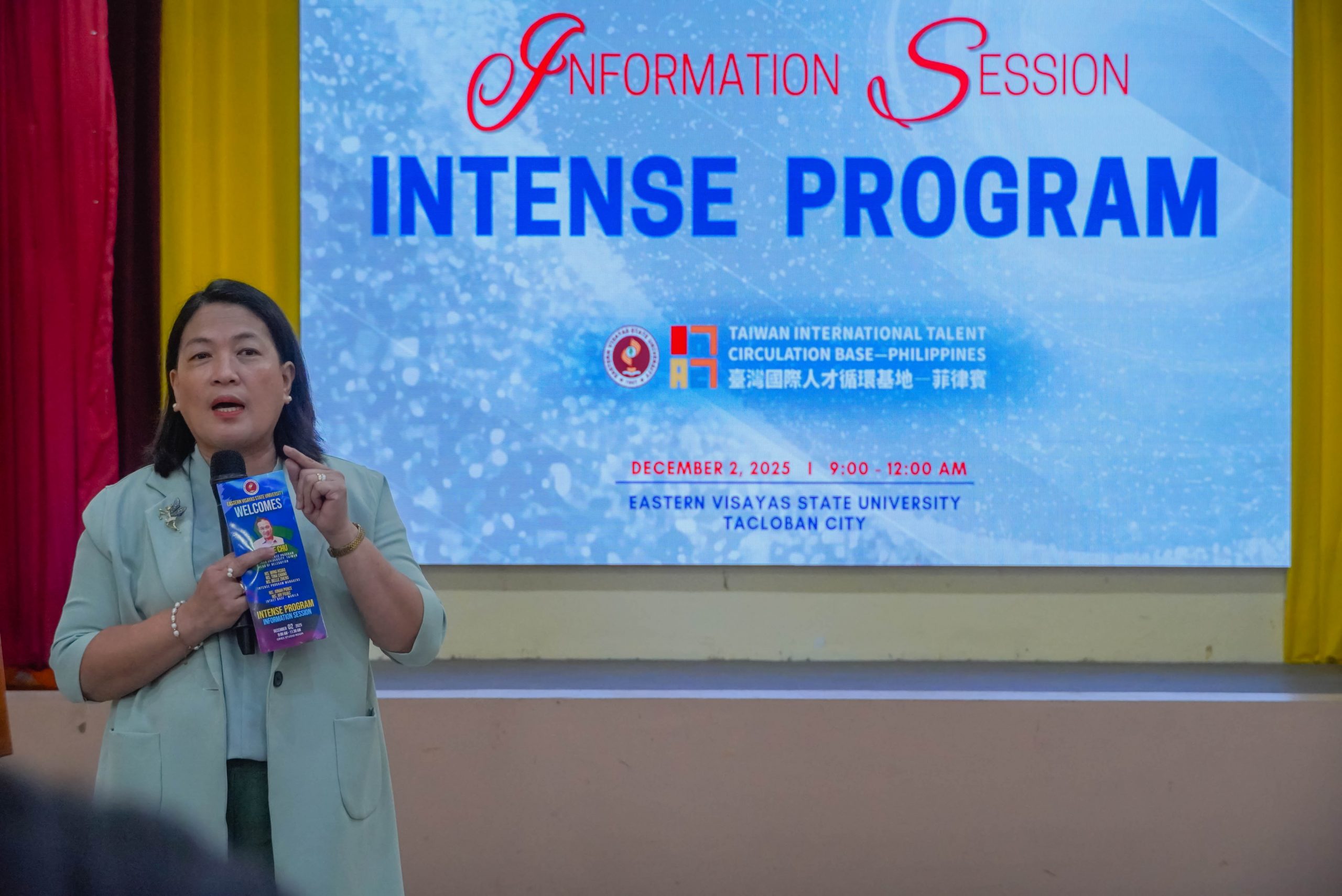 EVSU co-hosts information sessions for Taiwan’s INTENSE Program