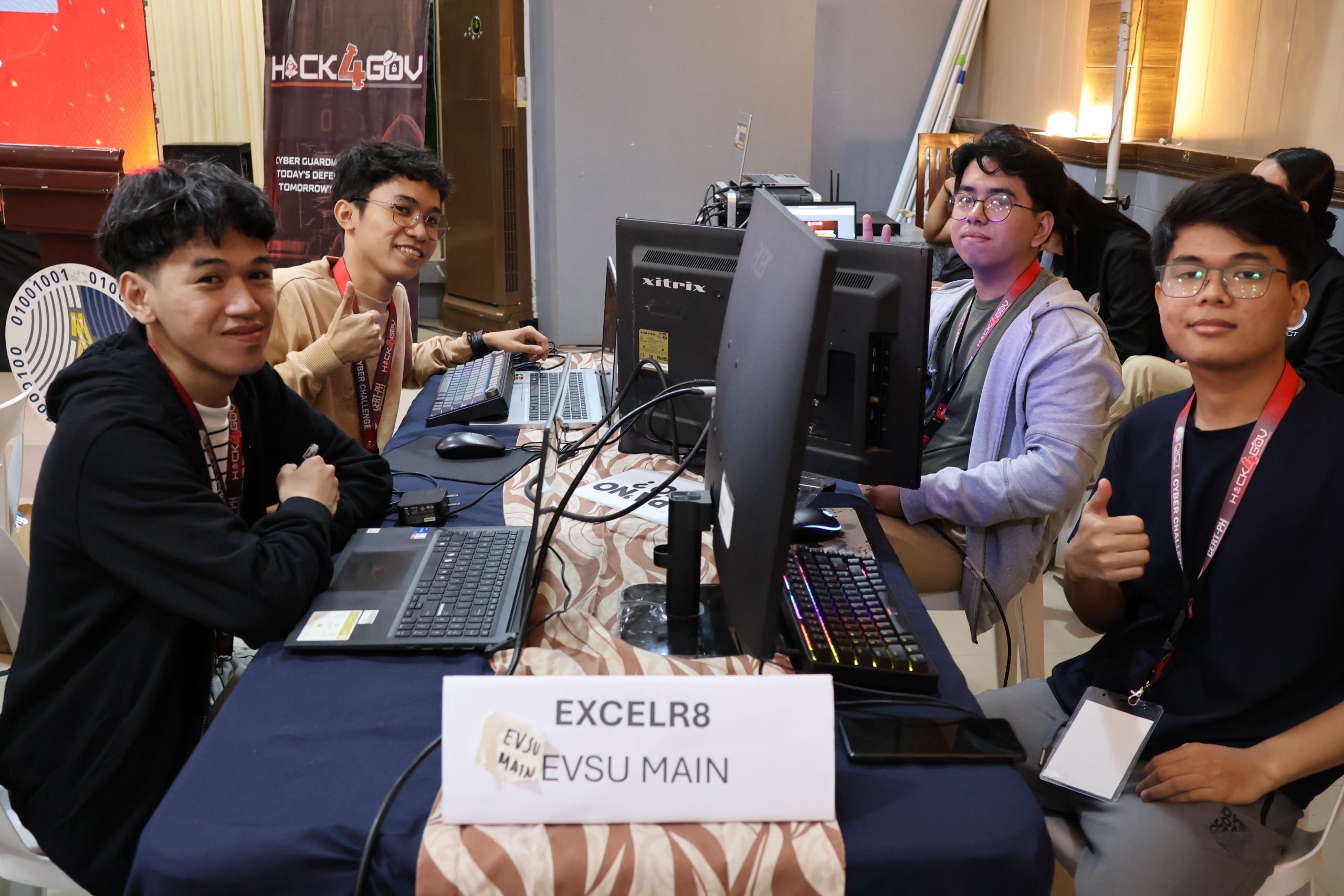 EVSU’s team EXCELR8 triumphs in HackForGov 2025 Regional Qualifiers