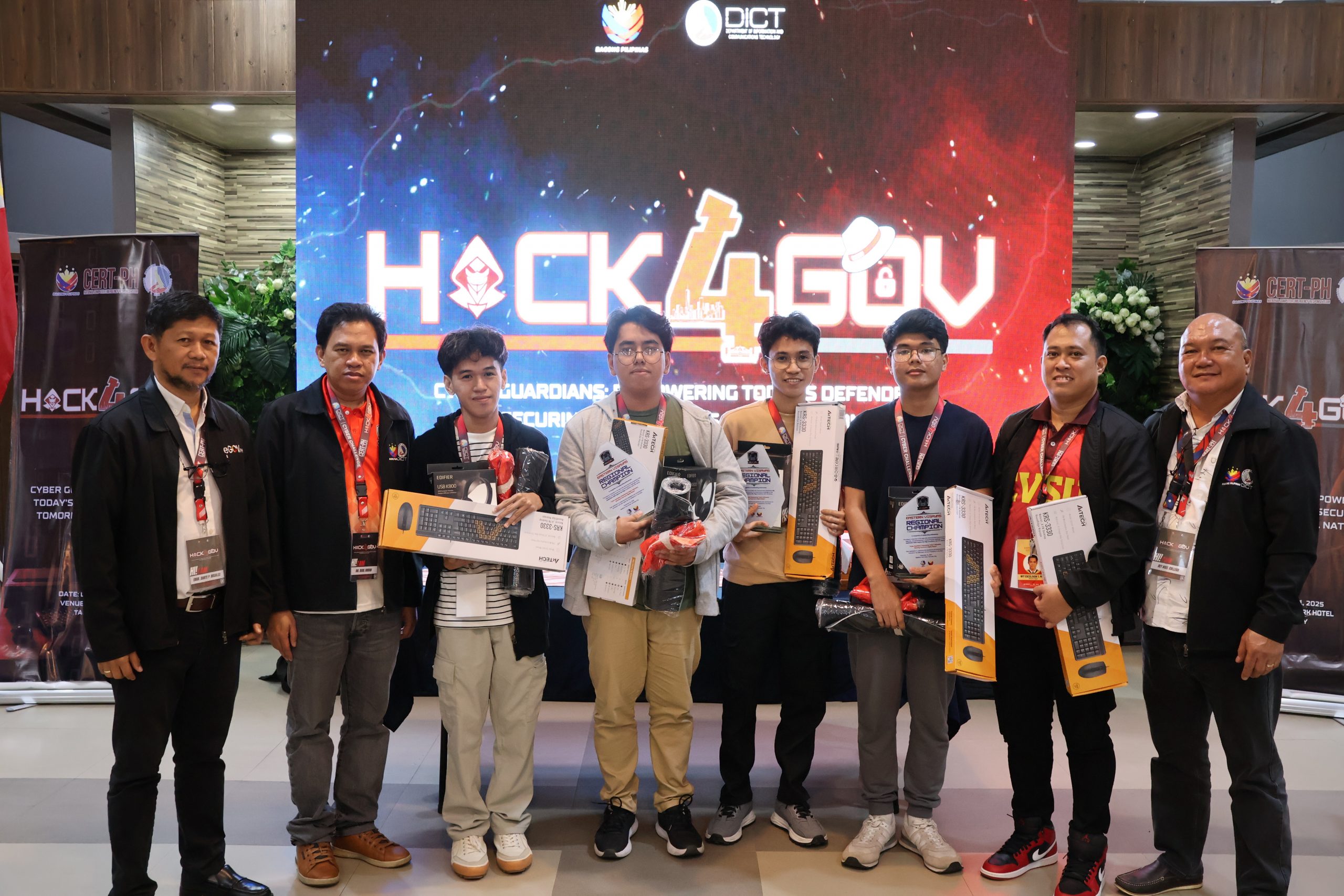 EVSU’s team EXCELR8 triumphs in HackForGov 2025 Regional Qualifiers