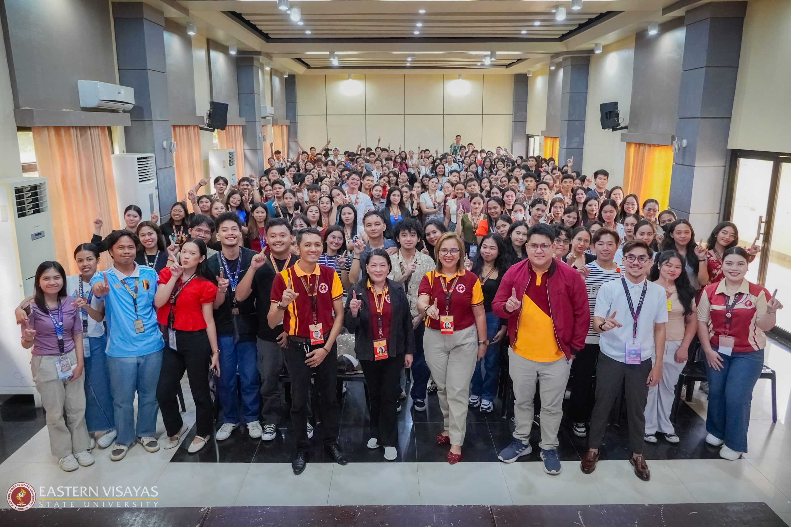 EVSU holds work ethics and safe spaces act seminar of upcoming OJT students for AY 2025-2026