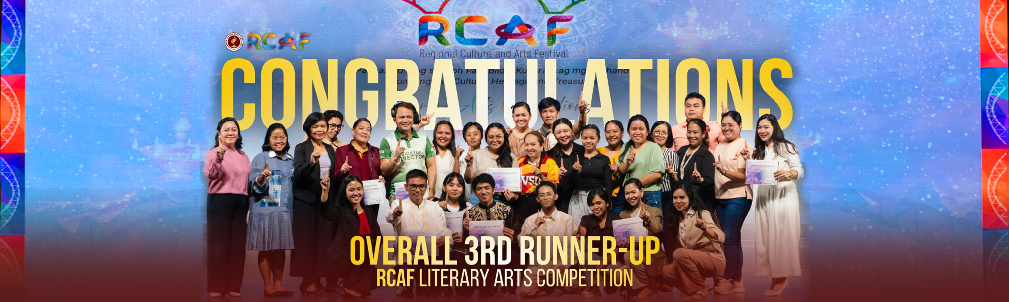 EVSU Wins 3rd Runner-Up at the Regional Culture and Arts Festival (RCAF) 2026