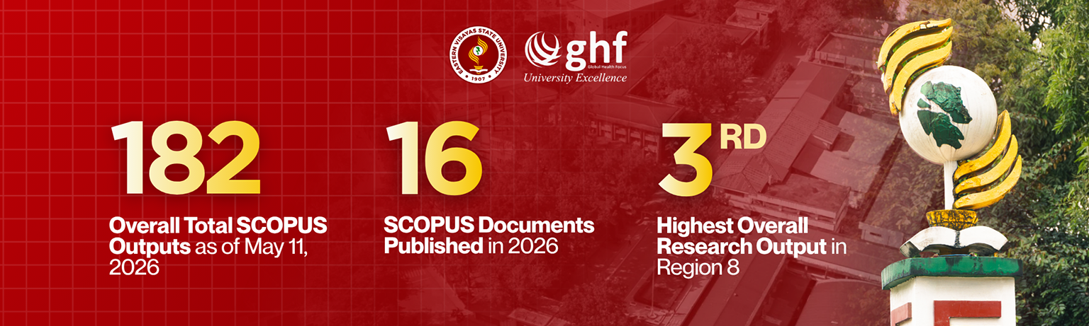 SCOPUS - EVSU 182 Overall Total Output
