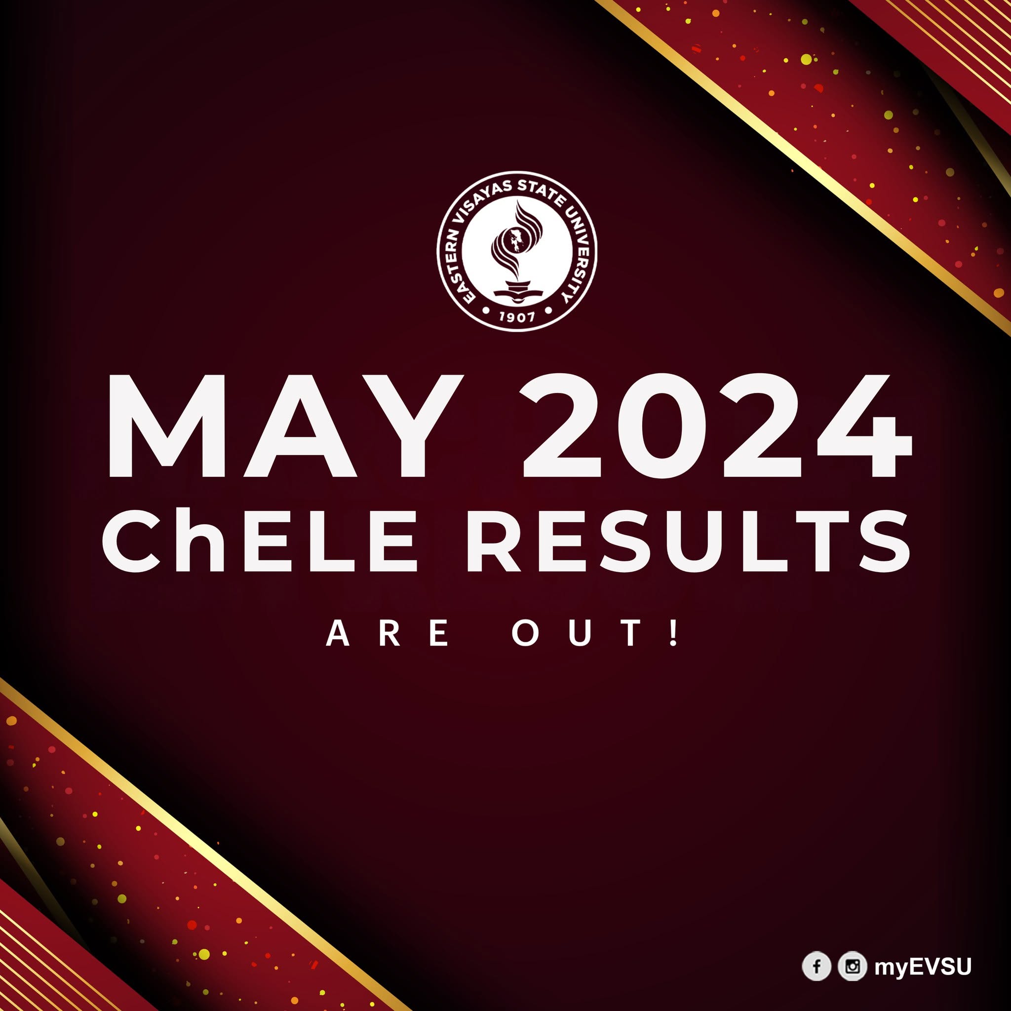 EVSU dominates May 2024 Chemical Engineers Licensure Exam