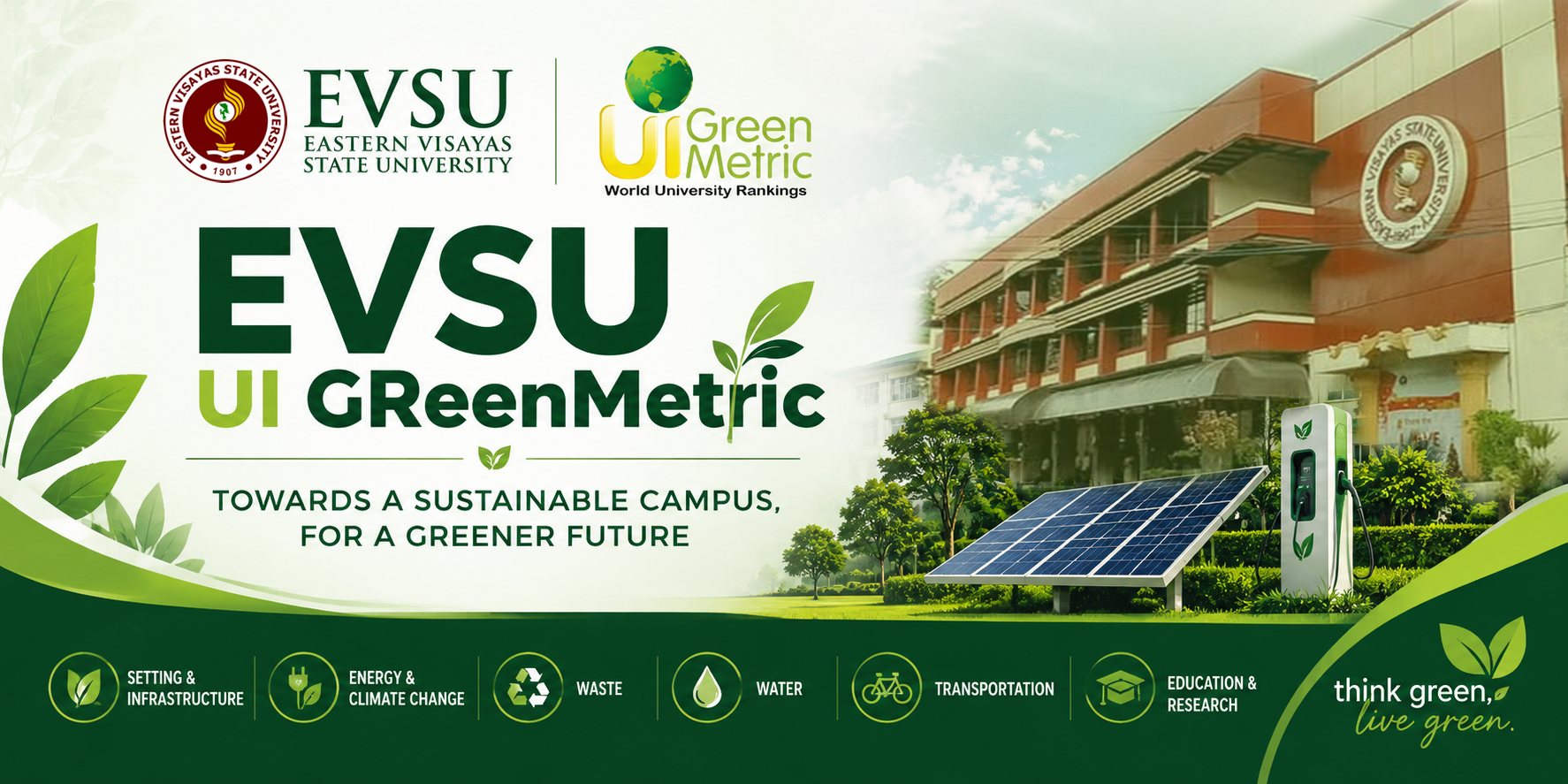 EVSU GreenMetric Portal