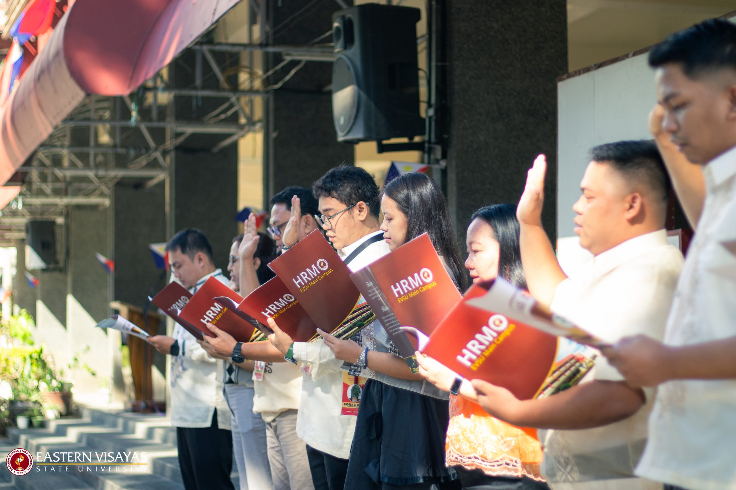 EVSU holds oath taking for new non-teaching personnel and faculty appointees