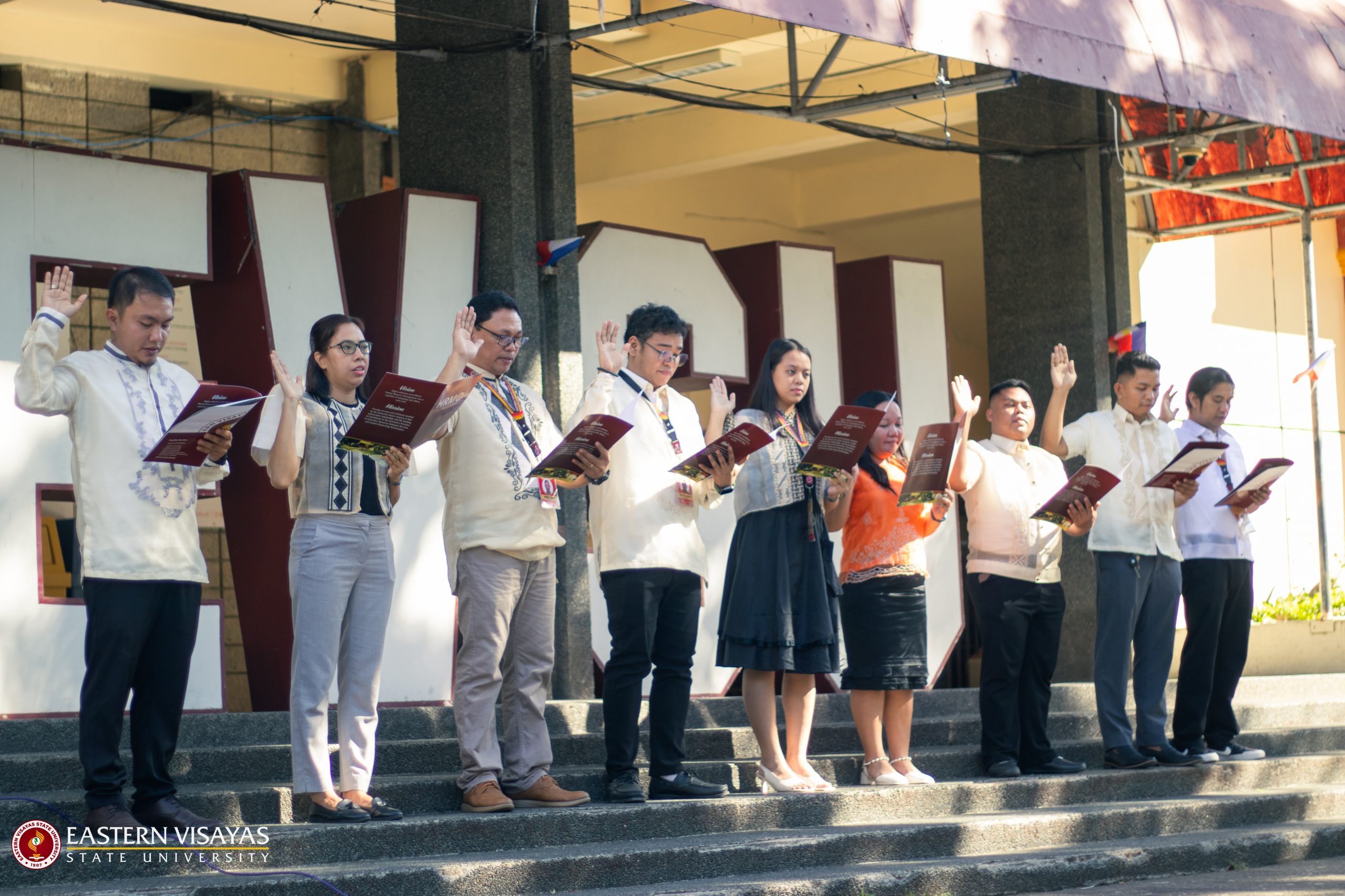 EVSU holds oath taking for new non-teaching personnel and faculty appointees