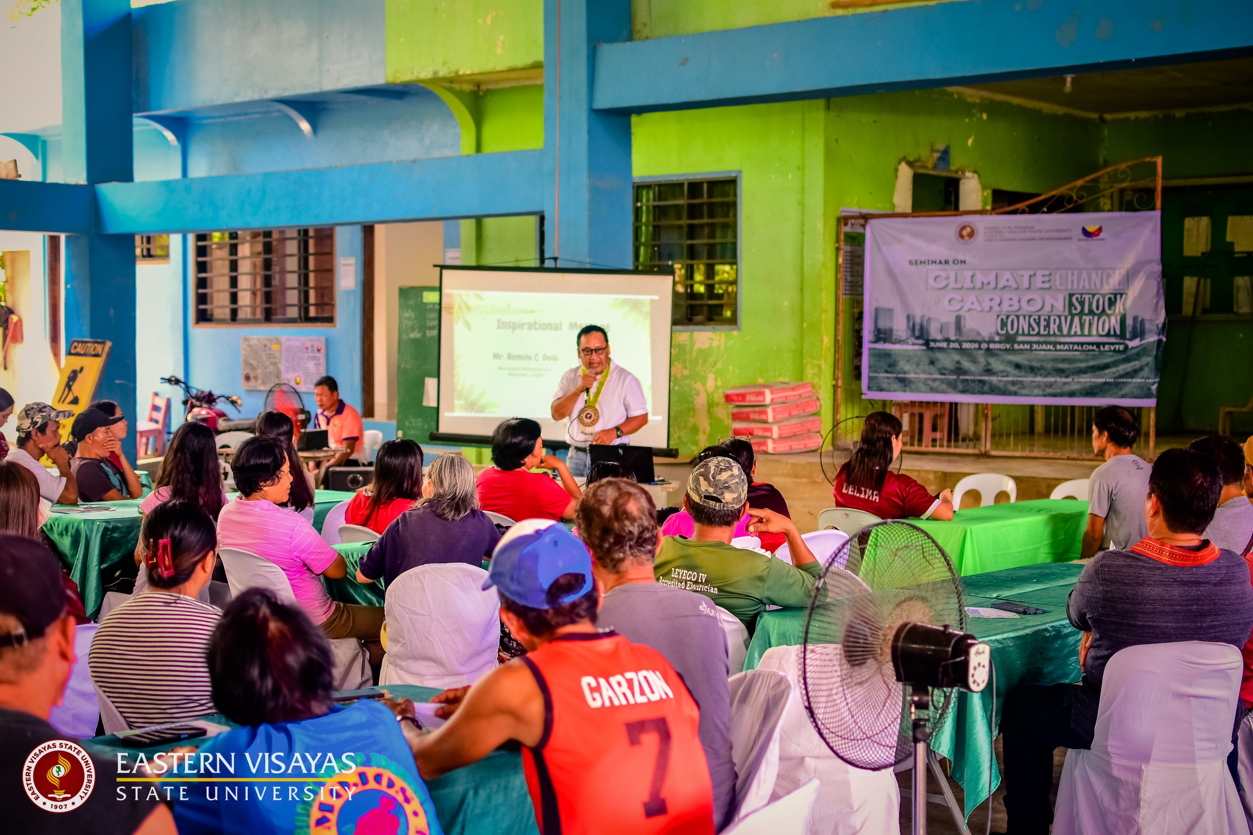 EVSU public resource grad studs, LGU Matalom strengthen grassroots environmental advocacy