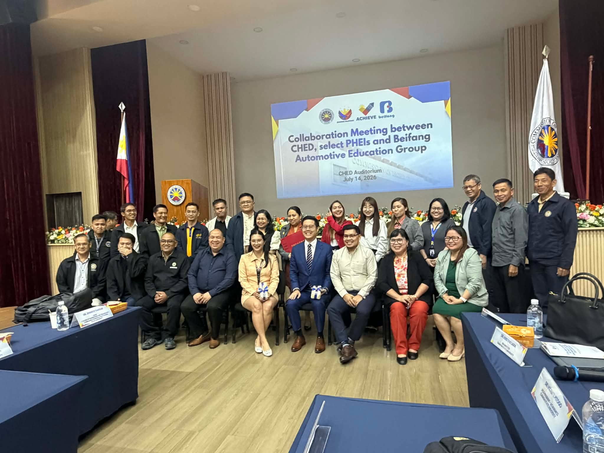 EVSU joins CHED-Beifang Automotive Education Group meeting to explore global tech-voc partnerships