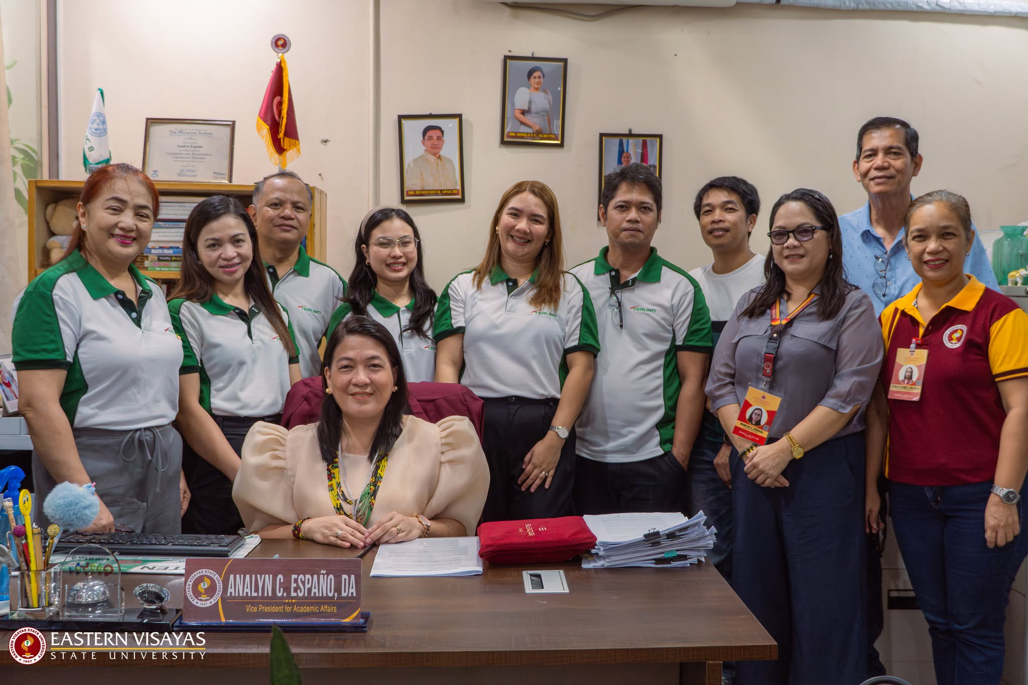 Terumo Philippines Corp. pays courtesy visit to EVSU, strengthens industry partnership
