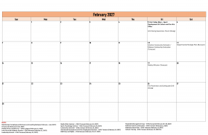 Calendar of Activities (A.Y. 2026-2027)