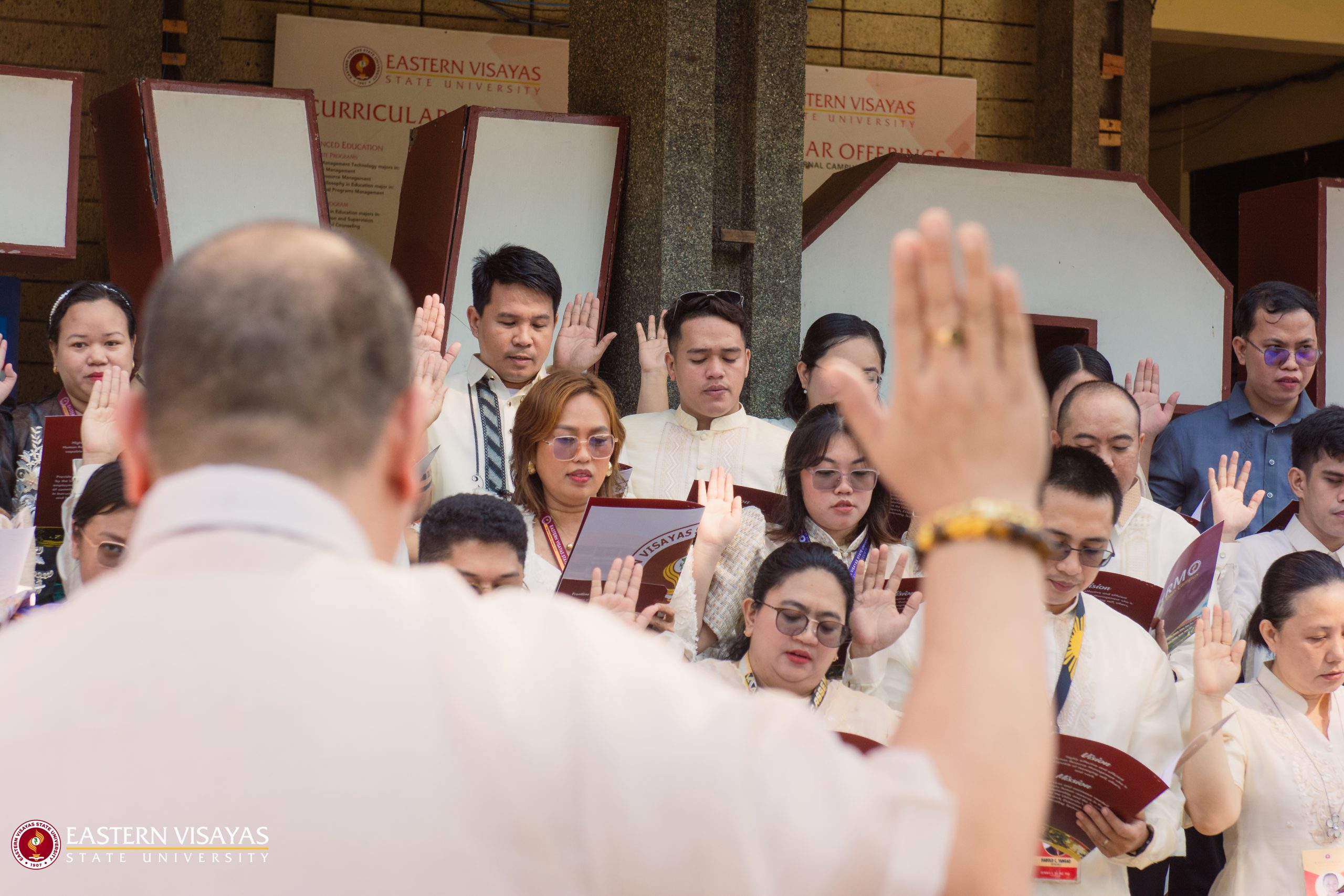 EVSU holds oath taking and appointment signing ceremony for newly appointed and promoted employees