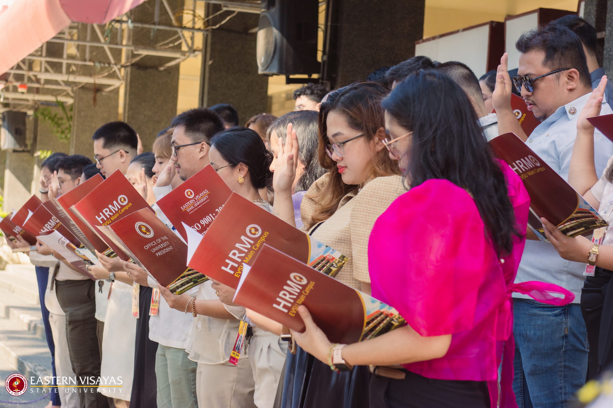 EVSU holds oath taking and appointment signing ceremony for newly appointed and promoted employees