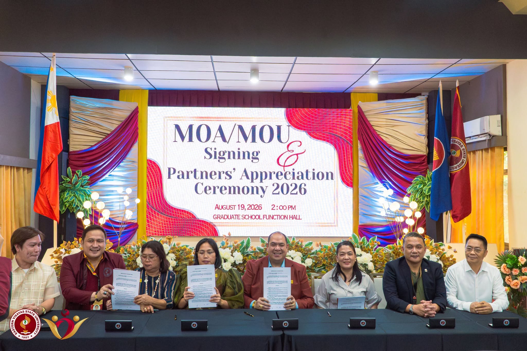 EVSU Penned Next-Gen Comfort Room Designs in Partners’ Appreciation Ceremony