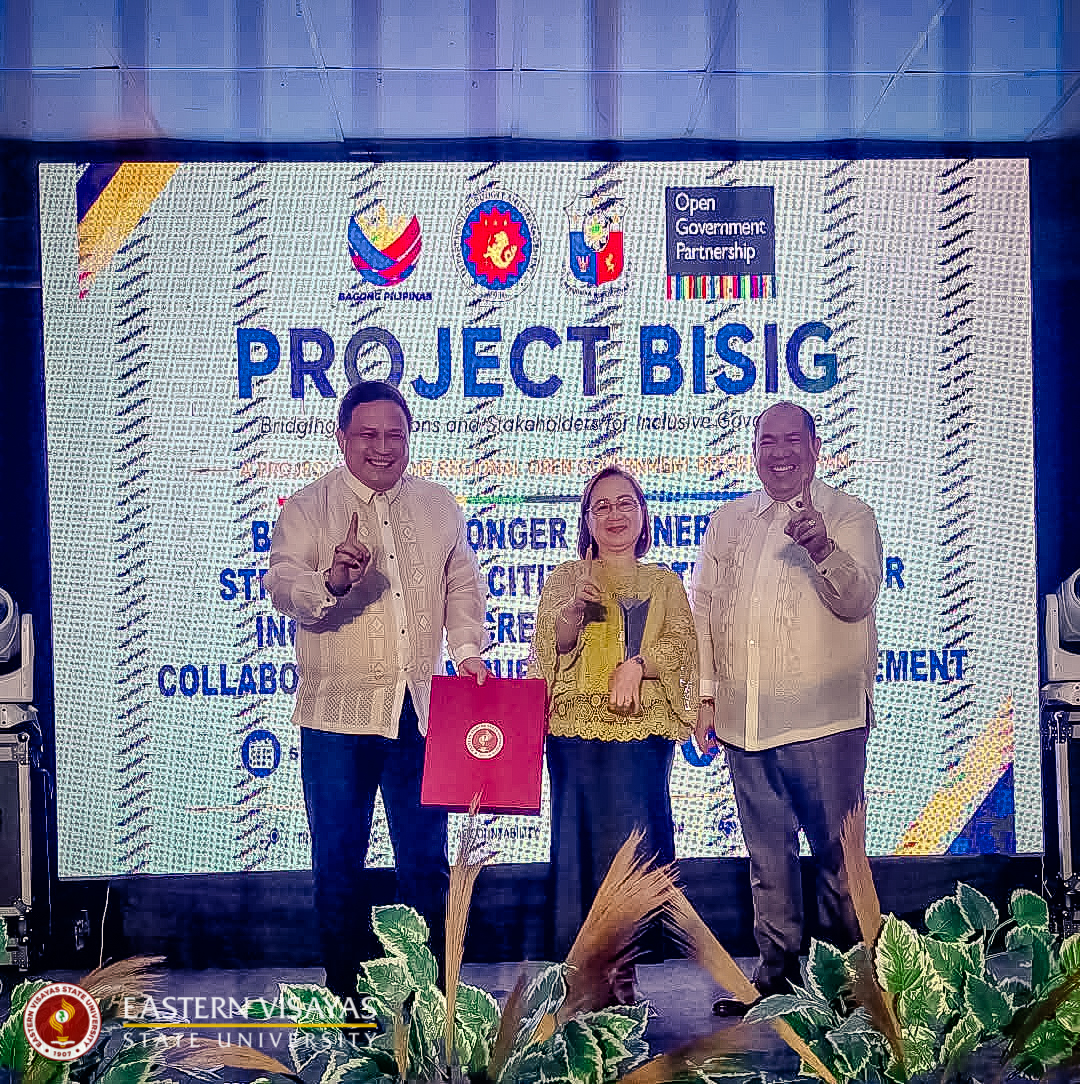 DBM RECOGNIZES EASTERN VISAYAS STATE UNIVERSITY FOR OUTSTANDING PUBLIC FINANCIAL MANAGEMENT