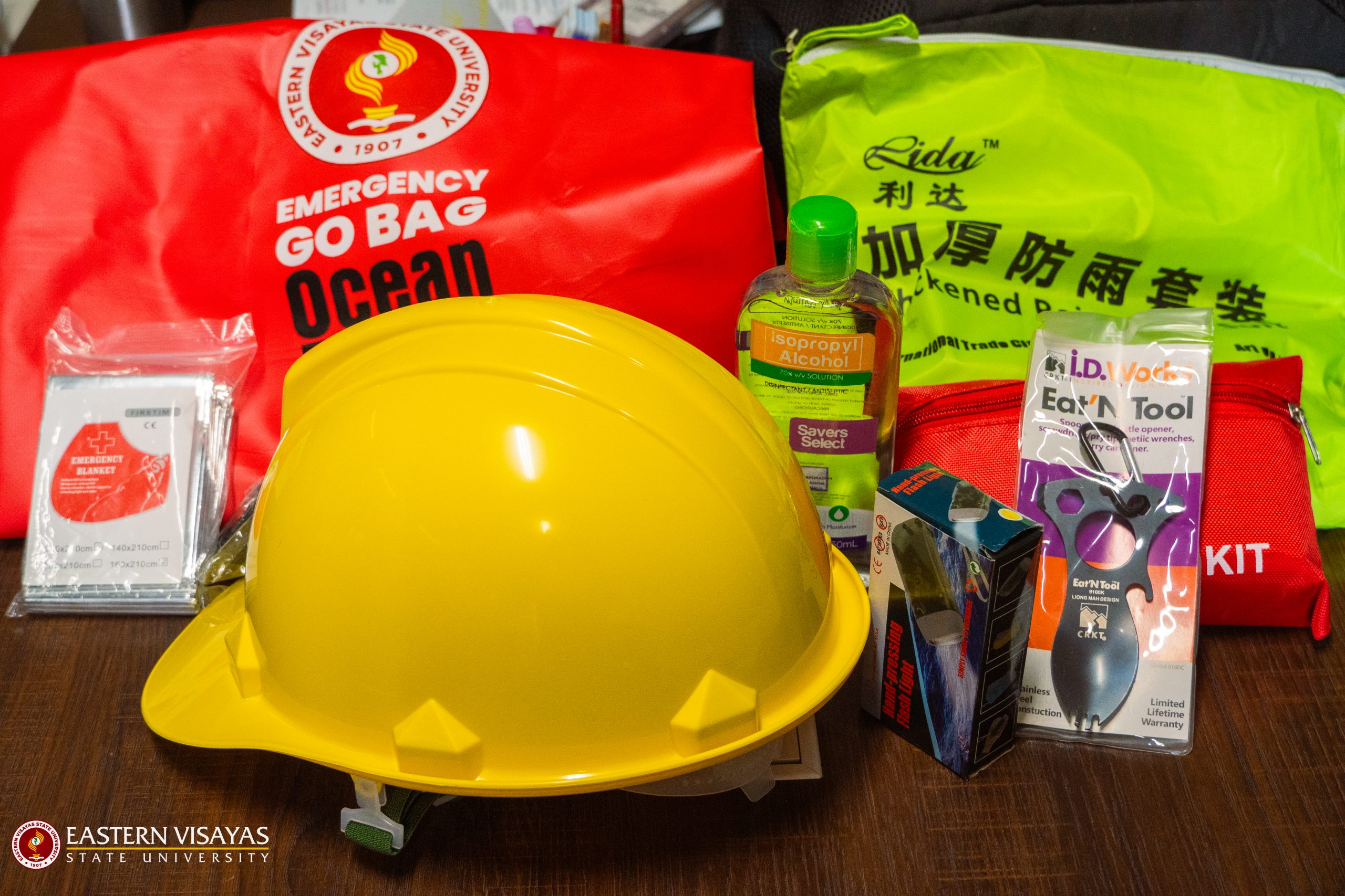 Emergency Go Bags turned over to employees to strengthen disaster preparedness