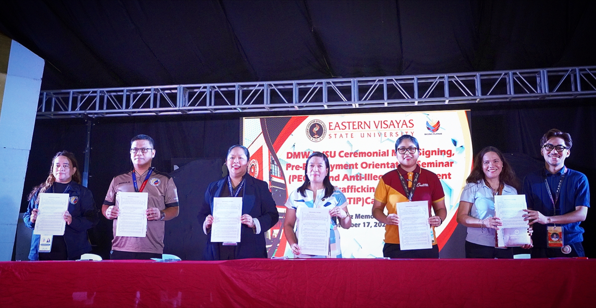 EVSU, DMW join forces to prepare students for safe and informed employment