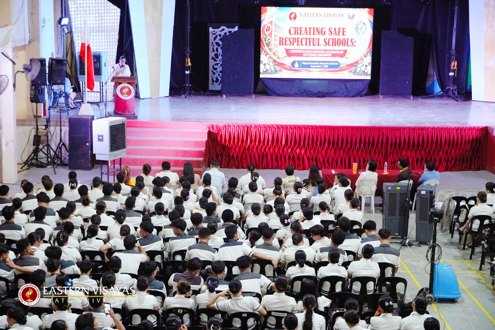 EVSU HOSTS SEMINAR ON CHILD PROTECTION, ANTI-BULLYING AND SAFER LEARNING AND WORKING ENVIRONMENTS