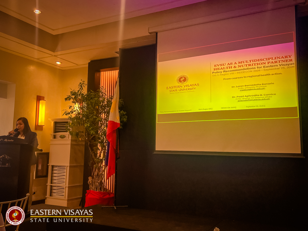“We Come with People, Programs, and Technology”: New Univ physician Dr. Banario presents health policies at DILG 8 Roadshow
