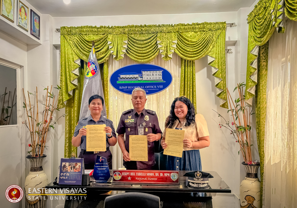EVSU and BJMP Formalize Partnership for WAW-PDL Extension Project