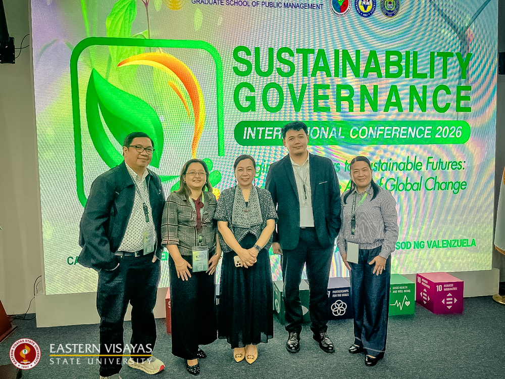 EVSU Advances Sustainability and Good Governance Through International Conference Participation