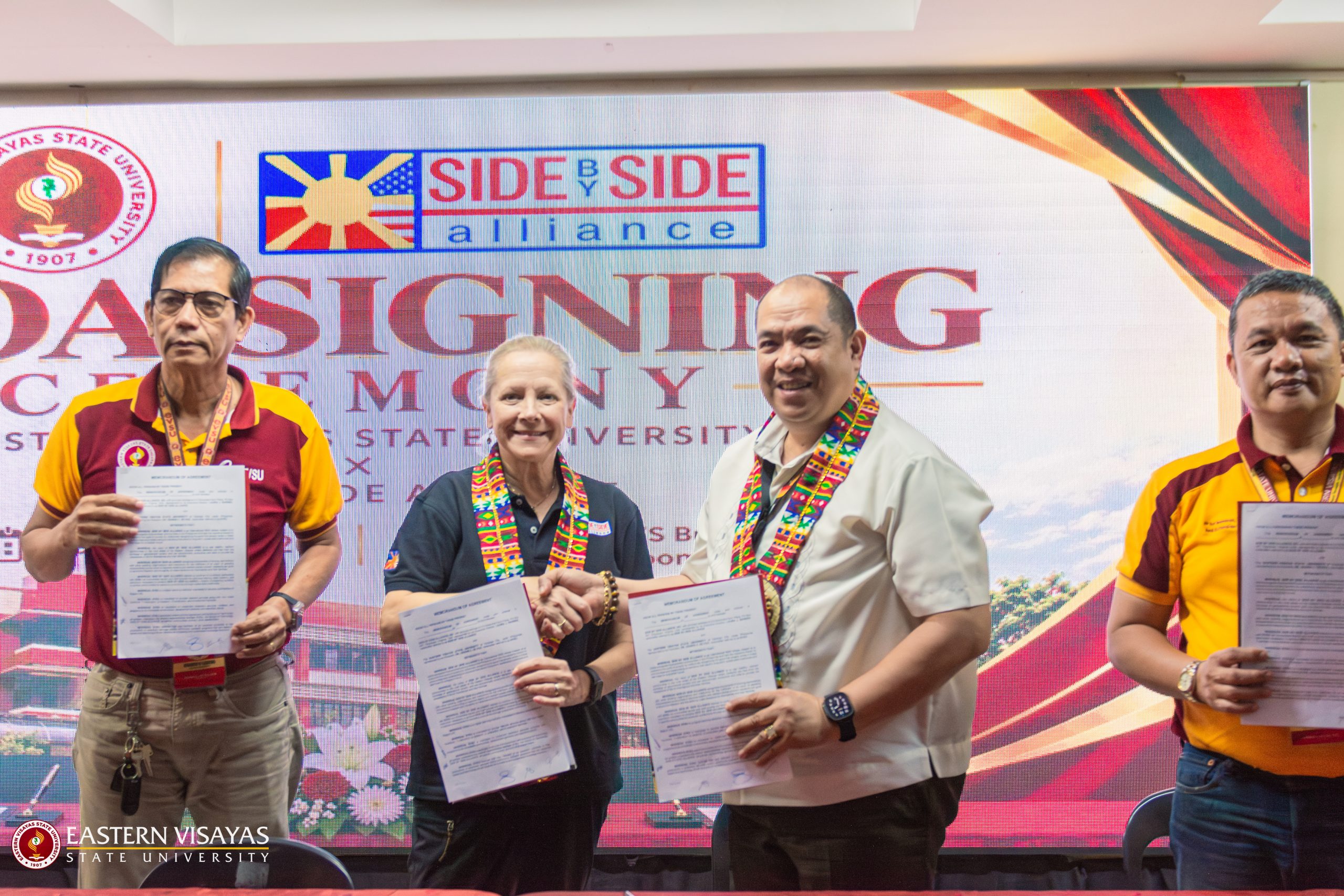 EVSU and Side-by-Side Alliance reinforce partnership for sustainable community development