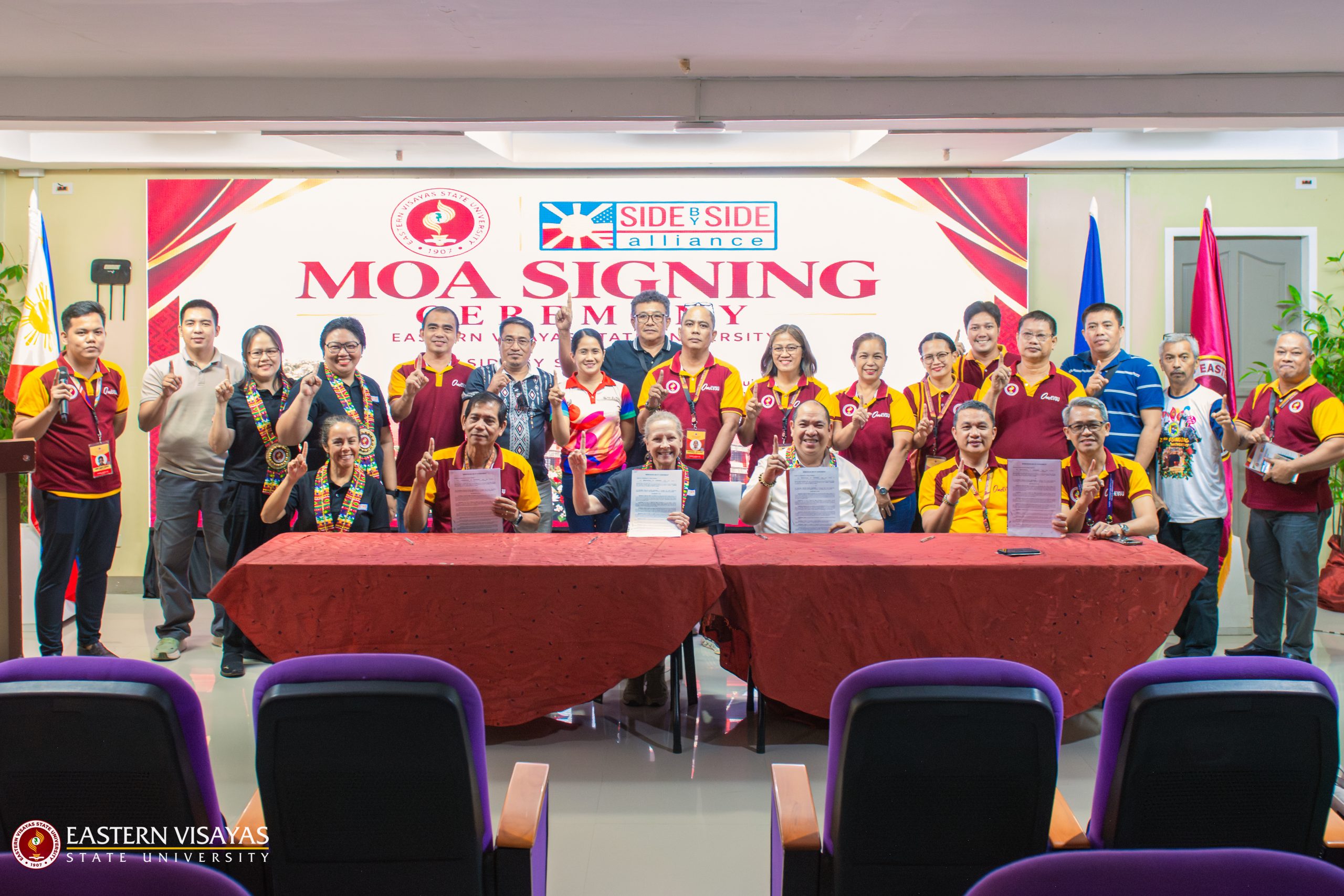 EVSU and Side-by-Side Alliance reinforce partnership for sustainable community development