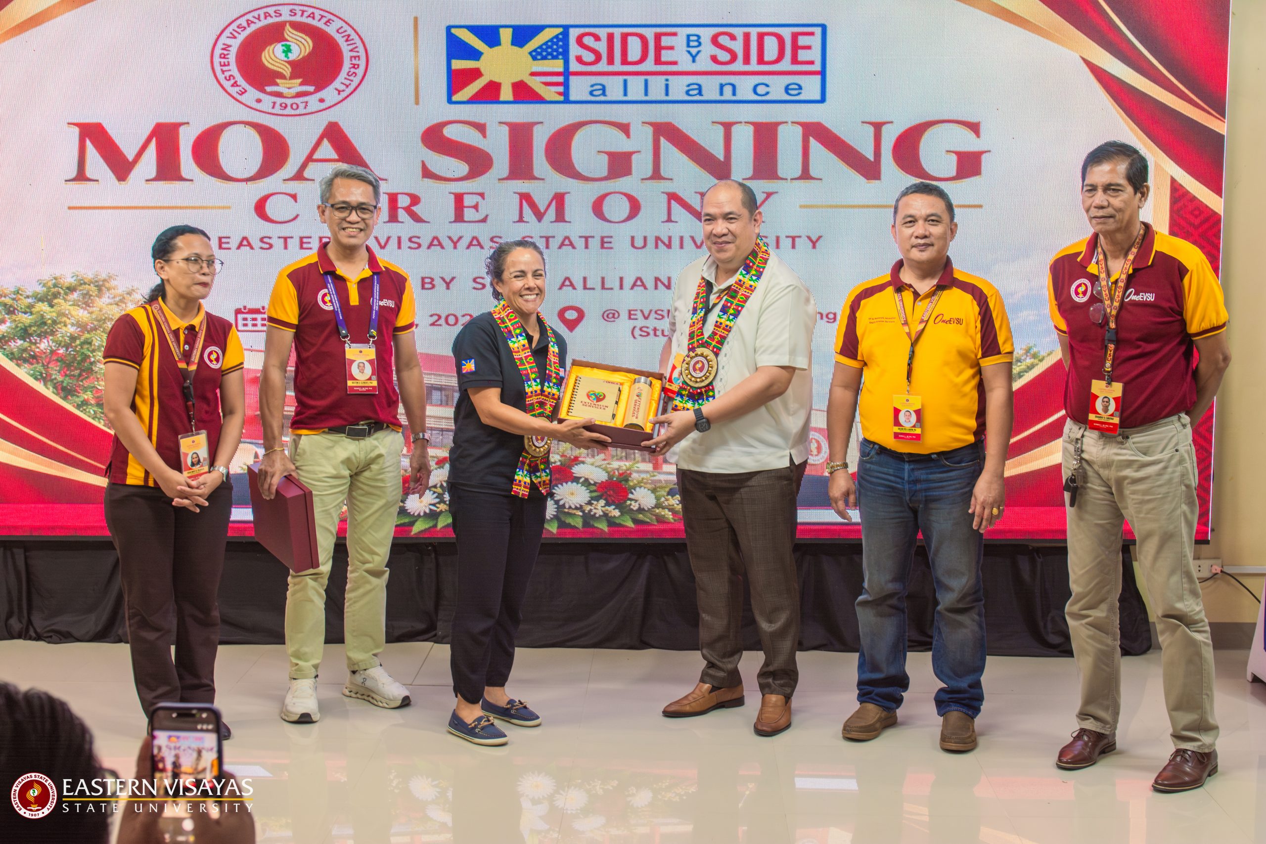 EVSU and Side-by-Side Alliance reinforce partnership for sustainable community development
