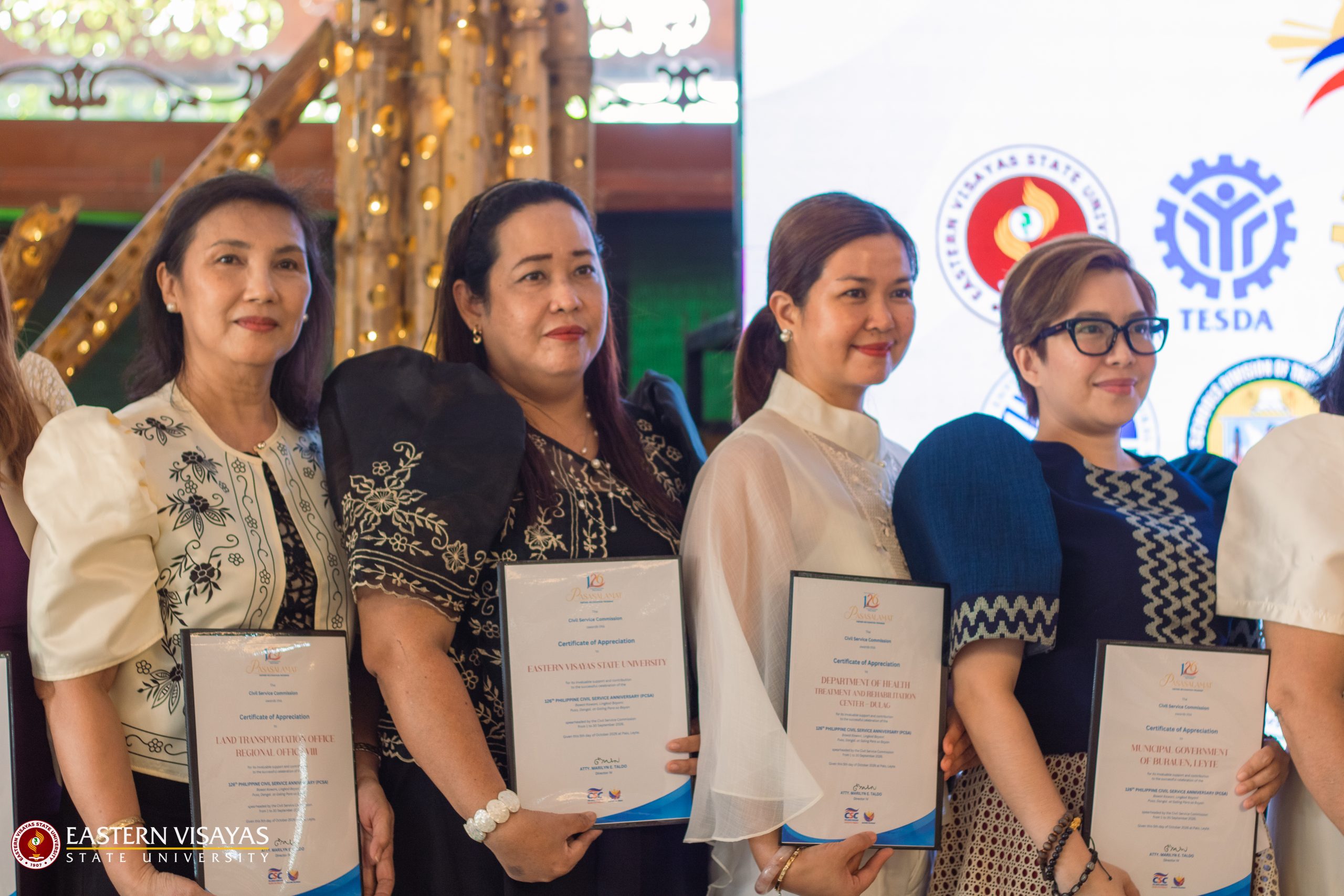 EVSU honored at CSC’s Pagpupugay 2026: Parangal sa mga Lingkod Bayani