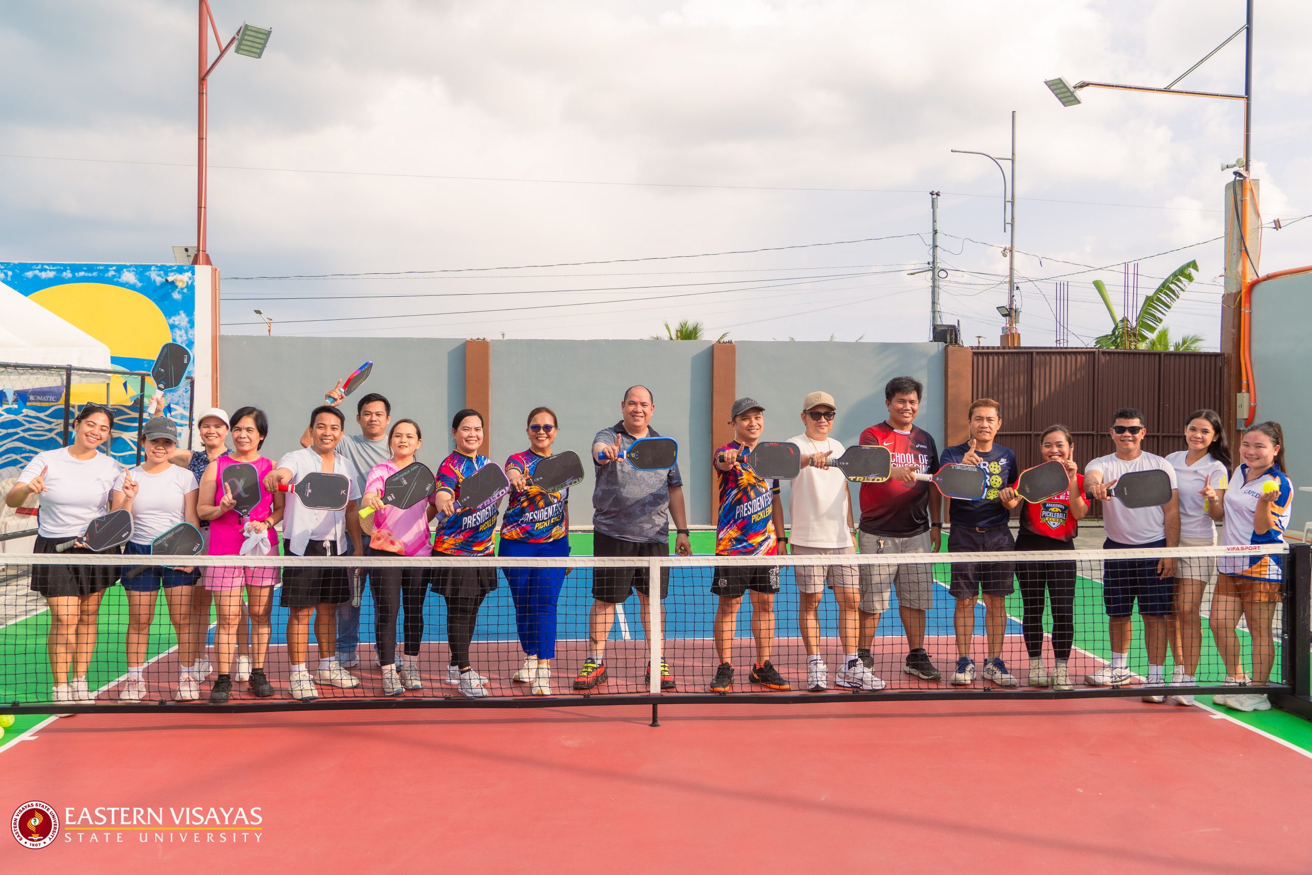 Serving Up Wellness; EVSU employees take to the Pickleball Court for Teachers’ Day